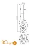 Подвесной светильник Maytoni Miracle MOD207PL-03BS - Фото 6