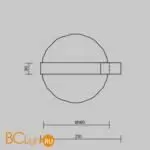 Бра Maytoni Misterio MOD379WL-L6B3K - Фото 5