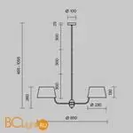 Люстра Maytoni Modesto MOD360PL-06B - Фото 5