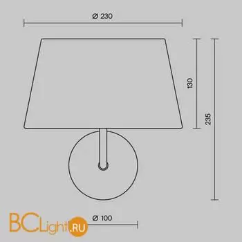 Бра Maytoni Modesto MOD360WL-01B - Фото 3