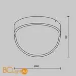 Потолочный светильник Maytoni Mon O438CL-L12GF3K - Фото 14