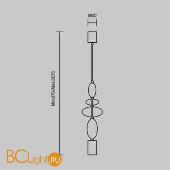 Подвесной светильник Maytoni Monochrome new MOD071PL-L8B3K1 - Фото 9