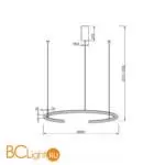 Подвесной светильник Maytoni Motion MOD276PL-L20B3K1 - Фото 5