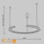 Подвесной светильник Maytoni Motion MOD276PL-L20B3K1 - Фото 4