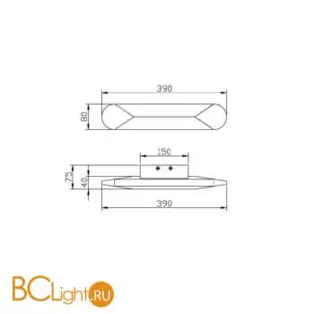 Бра Maytoni Motion MOD276WL-L8B3K - Фото 5