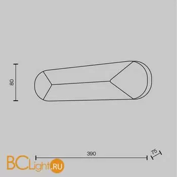 Бра Maytoni Motion MOD276WL-L8B3K - Фото 4