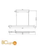 Подвесной светильник Maytoni Motion MOD276PL-L40W3K - Фото 6