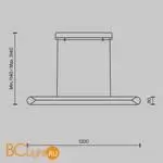 Подвесной светильник Maytoni Motion MOD276PL-L40W3K - Фото 5