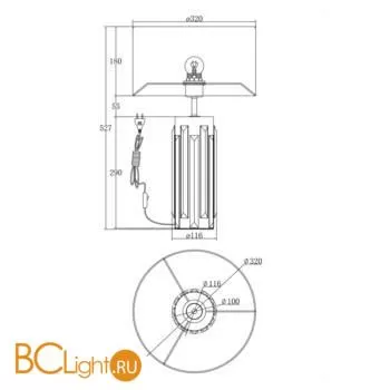 Настольная лампа Maytoni Muse MOD304TL-01GR - Фото 4