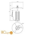 Настольная лампа Maytoni Muse MOD304TL-01G - Фото 5