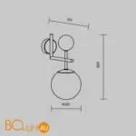 Бра Maytoni Museo MOD436WL-01BS - Фото 6