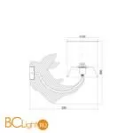 Бра Maytoni Nashorn MOD470WL-01W - Фото 2