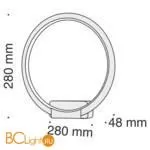 Бра Maytoni Nola MOD877WL-L18W - Фото 2