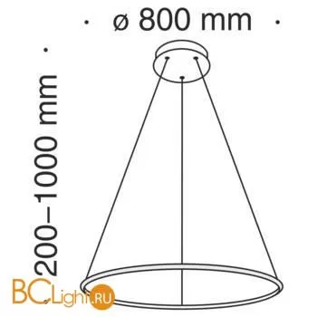 Подвесной светильник Maytoni Nola MOD877PL-L48W - Фото 0