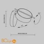 Бра Maytoni Nuance MOD180WL-L4W3K1 - Фото 5