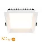 Встраиваемый светильник Maytoni Okno 3000K 1x24Вт 120° DL054-24W3K-W - Фото 0