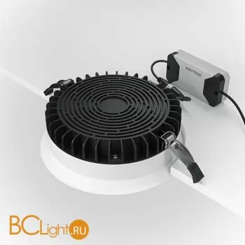 Встраиваемый светильник Maytoni Okno 3000K 1x24Вт 120° DL053-24W3K-W - Фото 1