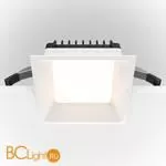Встраиваемый светильник Maytoni Okno 4000K 1x12Вт 120° DL054-12W4K-W - Фото 1