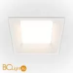 Встраиваемый светильник Maytoni Okno 3000K 1x12Вт 120° DL054-12W3K-W