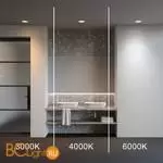 Встраиваемый светильник Maytoni Okno DL055-18W3-4-6K-W - Фото 0