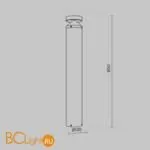 Садово-парковый фонарь Maytoni Olten O591FL-L12GF3K1 - Фото 6