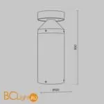 Садово-парковый фонарь Maytoni Olten O591FL-L12GF3K - Фото 6