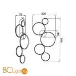 Потолочный светильник Maytoni Olympia MOD448CL-L40WK - Фото 2