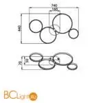 Потолочный светильник Maytoni Olympia MOD448CL-L35WK - Фото 4