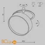 Встраиваемый светильник Maytoni Onda new DL024-18W3K-W - Фото 9