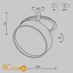 Встраиваемый светильник Maytoni Onda new DL024-18W4K-BMG - Фото 9