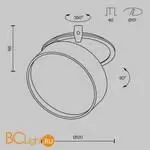 Встраиваемый светильник Maytoni Onda new DL024-18W4K-B - Фото 9