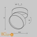 Спот Maytoni Onda new C024CL-18W3K-W-1 - Фото 7