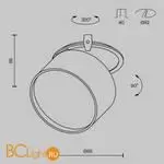 Встраиваемый светильник Maytoni Onda new DL024-12W-DTW-BMG - Фото 10