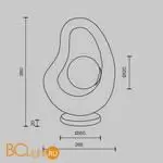 Настольная лампа Maytoni Opus MOD380TL-01GR - Фото 11