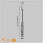 Подвесной светильник Maytoni Ordo MOD272PL-L12CH3K - Фото 5