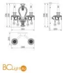 Бра Maytoni Palace DIA890-WL-02-G - Фото 3