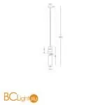 Подвесной светильник Maytoni Palette MOD303PL-01CFL2 - Фото 0