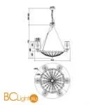 Люстра Maytoni Pantheon H021PL-06CH - Фото 1