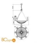 Люстра Maytoni Pantheon H021PL-08CH - Фото 0