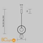 Подвесной светильник Maytoni Paparazzi MOD407PL-L12G3K1 - Фото 4