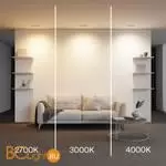 Встраиваемый светильник Maytoni Parete DL100-12W2.7-3-4K-B - Фото 3