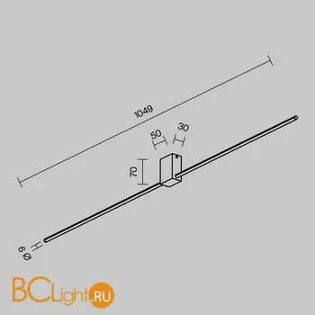 Настенный светильник Maytoni Pars new C071WL-L12B3K - Фото 6