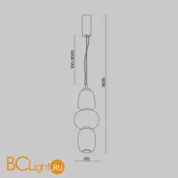 Подвесной светильник Maytoni Pattern MOD267PL-L28CH3K - Фото 4