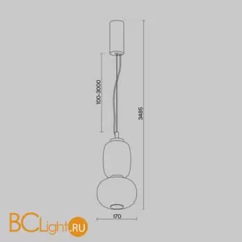 Подвесной светильник Maytoni Pattern MOD267PL-L18G3K - Фото 4