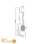Подвесной светильник Maytoni Pattern MOD267PL-L18G3K - Фото 5