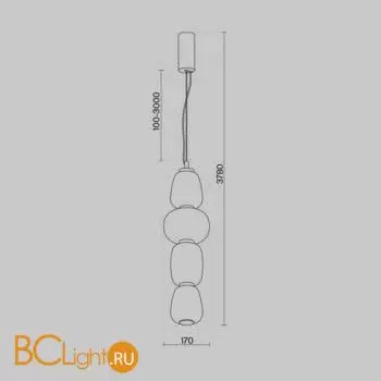Подвесной светильник Maytoni Pattern MOD267PL-L32G3K - Фото 4