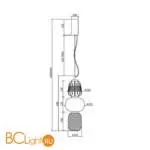 Подвесной светильник Maytoni Pattern MOD267PL-L28G3K - Фото 5