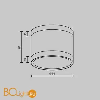 Спот Maytoni Pauline C120CL-GX53-B - Фото 5