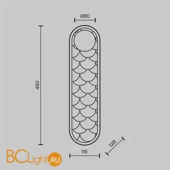 Бра Maytoni Perlamour MOD473WL-L25BSK - Фото 12