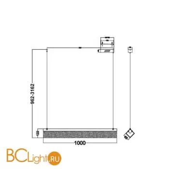 Подвесной светильник Maytoni Petra MOD250PL-L36BS3K - Фото 6